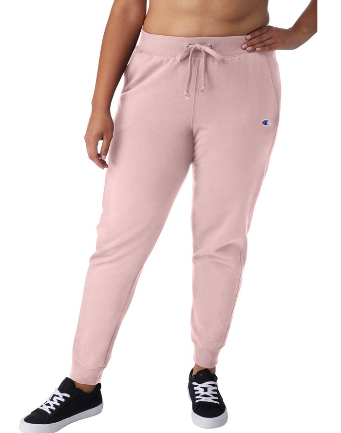 Champion Plus Powerblend Fleece Joggingbroek Dames - Roze - Belgie 4891LBHCF